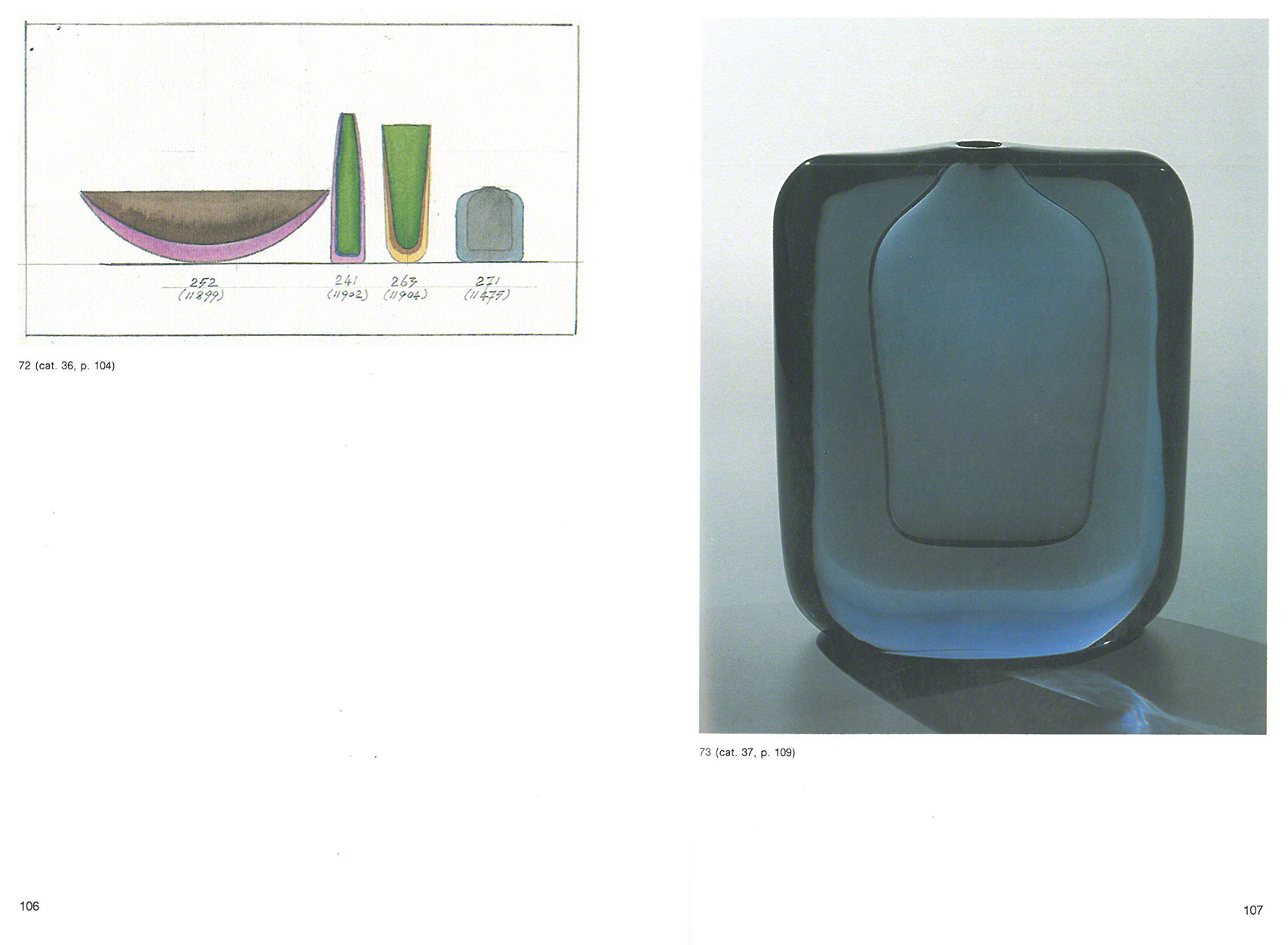 Italienisches Glas 1950-1960